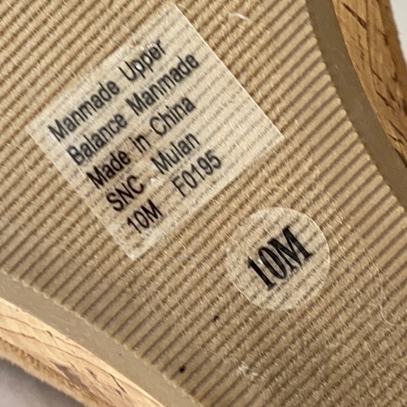 Style & Co Mulan Tan Cork Wedge Sandal Summer Beach Cruise Vacation T-Strap - Picture 11 of 11